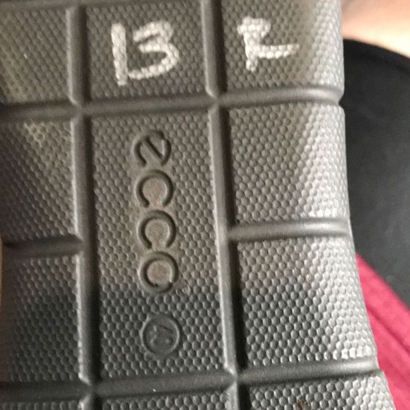 Ecco Brown Leather Athletic Comfort Shoes EU 40 Women’s Size 7 - Picture 11 of 12